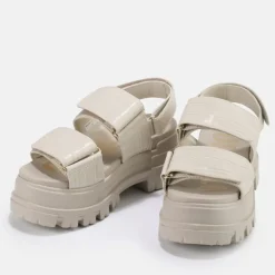 Best BUFFALO Aspha Snd Sandales Veganes Creme