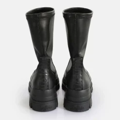 New BUFFALO Aspha Sockboot Mid Bottines Noir
