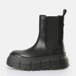 Online BUFFALO Ava Chelsea Bottes Vegan Pour Homme Noir