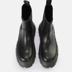 Online BUFFALO Ava Chelsea Bottes Vegan Pour Homme Noir