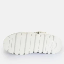 Fashion BUFFALO Ava Fisher Sandales A Plateforme Veganes Blanc