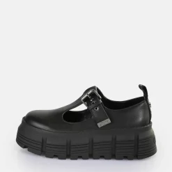 Cheap BUFFALO Ava Mary Chaussures Basses Veganes Noir