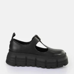 Cheap BUFFALO Ava Mary Chaussures Basses Veganes Noir