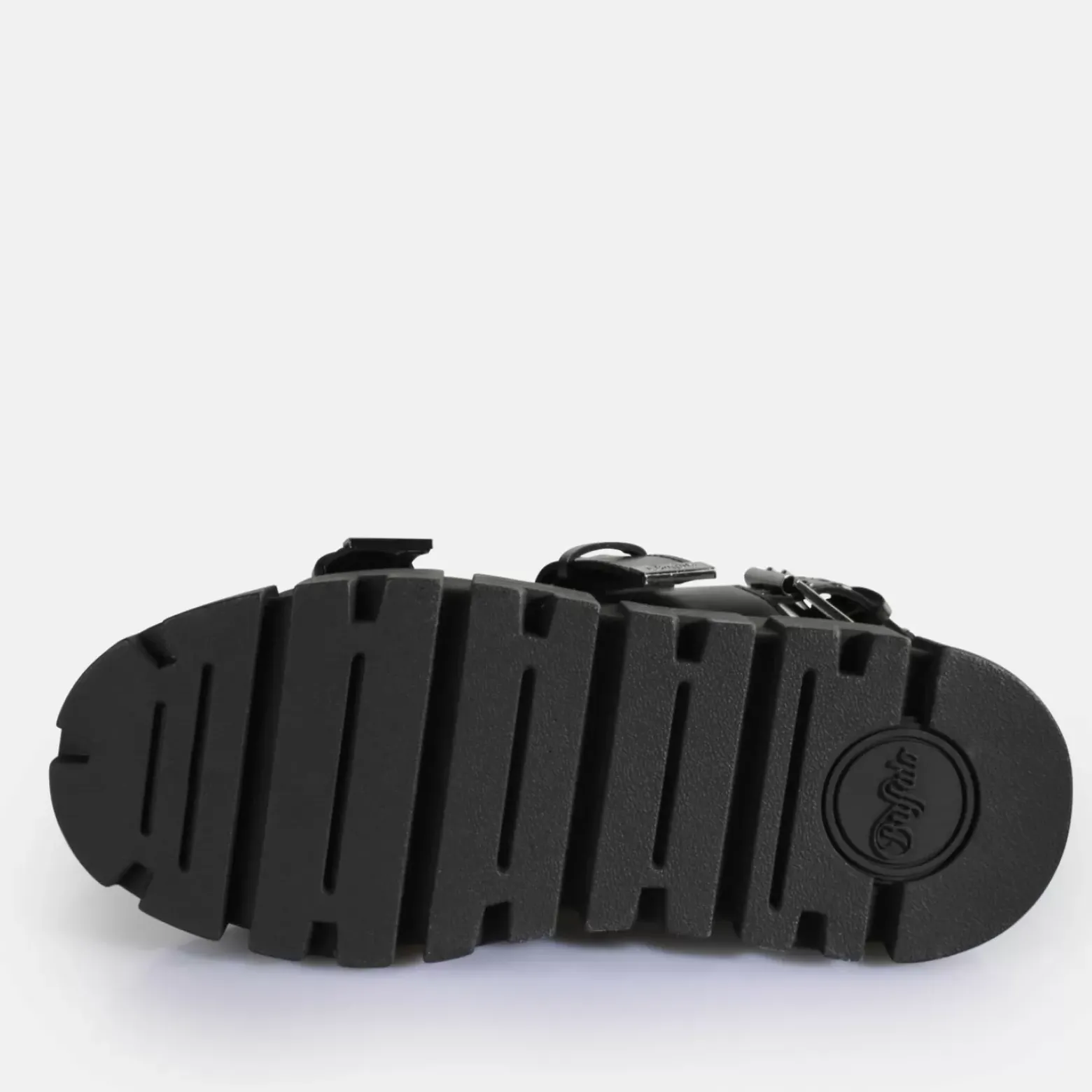 Best Sale BUFFALO Ava Sandal Sandales A Plateforme Veganes Noir