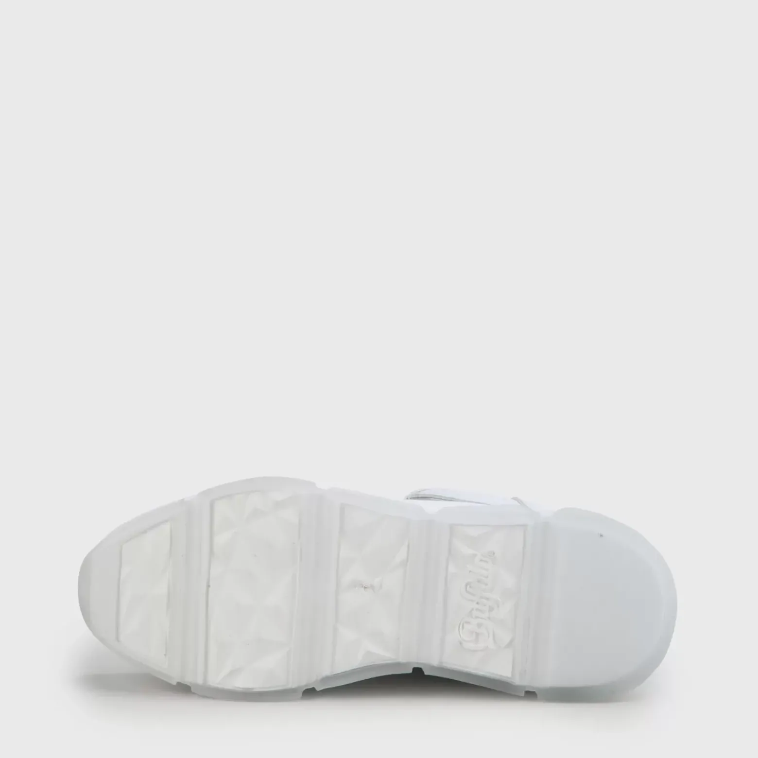 Sale BUFFALO Batter Soft Baskets Veganes Blanc/ Argent