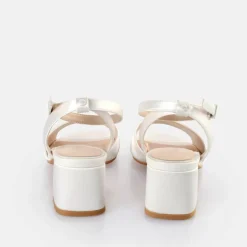 Cheap BUFFALO Beate Sandales Ivoire