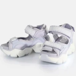 Store BUFFALO Binary 0 Sandales A Plateforme Veganes Lavande