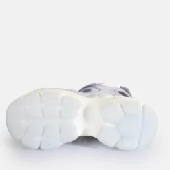 Store BUFFALO Binary 0 Sandales A Plateforme Veganes Lavande