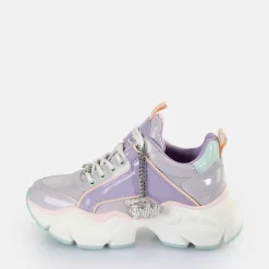 Clearance BUFFALO Binary Baskets Basses Veganes Lavande