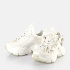 Store BUFFALO Binary Butterfly Baskets Basses Veganes/Mermaid Blanc