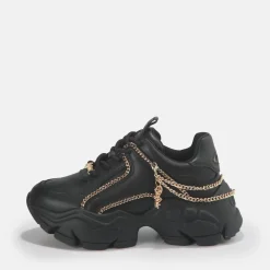 Flash Sale BUFFALO Binary Chain 2.0 Homme-Baskets Basses-Imi Nappa-/Or Noir