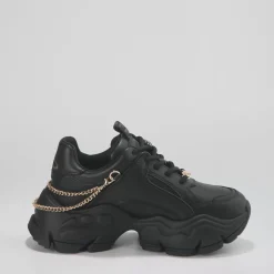 Flash Sale BUFFALO Binary Chain 2.0 Homme-Baskets Basses-Imi Nappa-/Or Noir