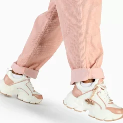 Online BUFFALO Binary Glam Baskets Basses Vegan/Rose Clair Blanc