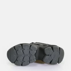 Cheap BUFFALO Binary Glam Sneaker Baskets Basses Vegan Noir