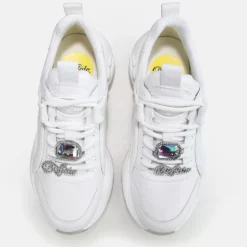 New BUFFALO Binary Ice Baskets Basses Veganes Blanc