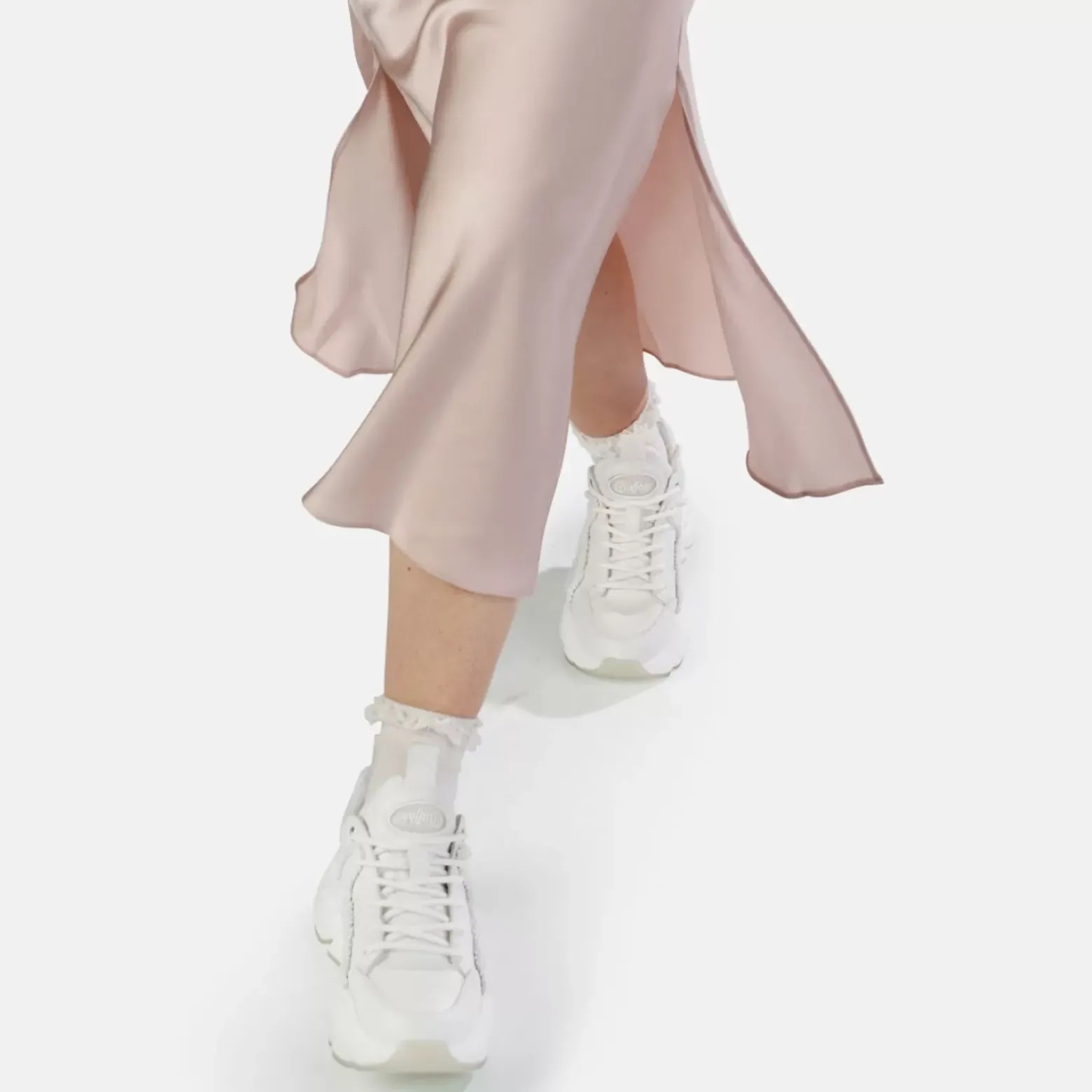 Outlet BUFFALO Binary Pearl Baskets Veganes Blanc