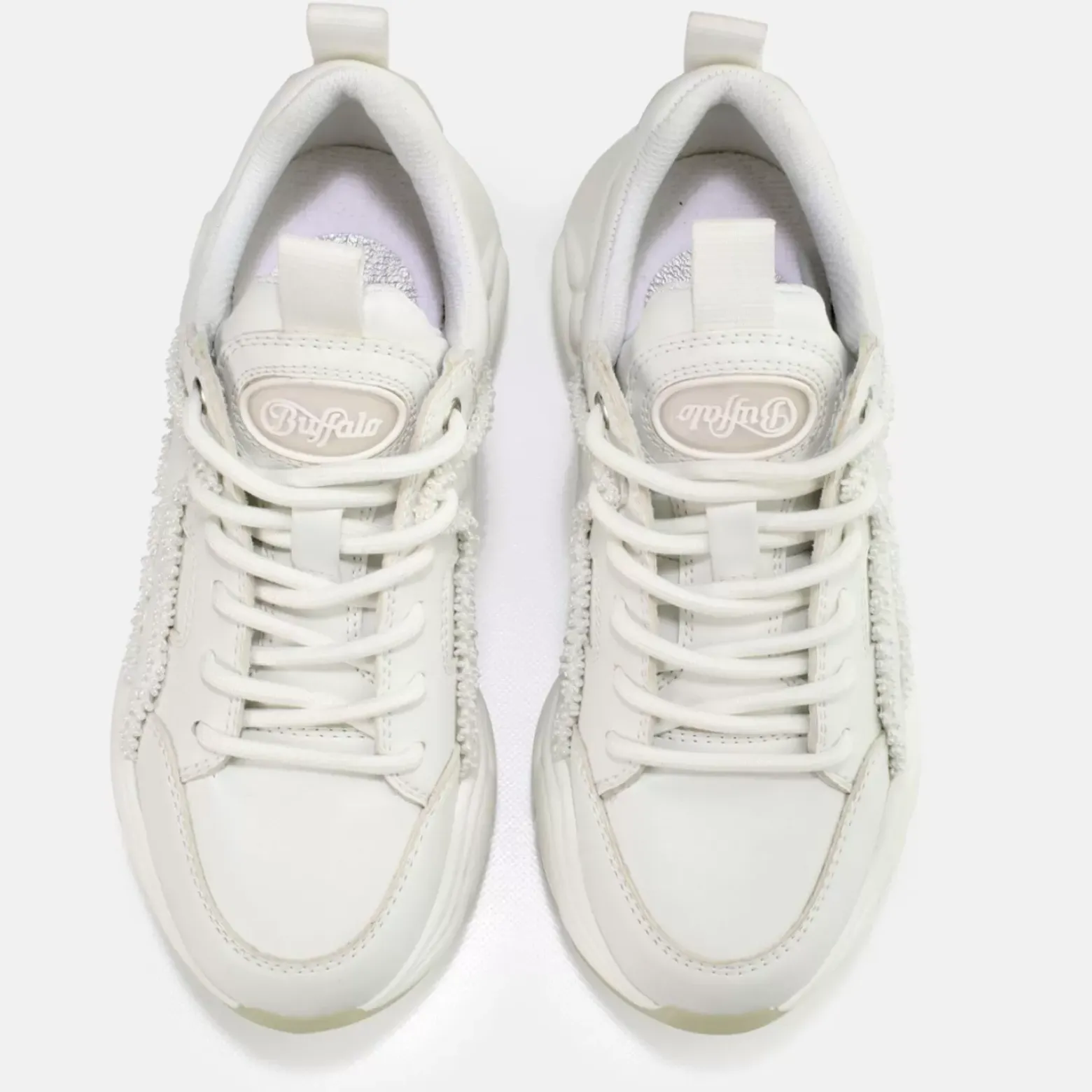 Outlet BUFFALO Binary Pearl Baskets Veganes Blanc