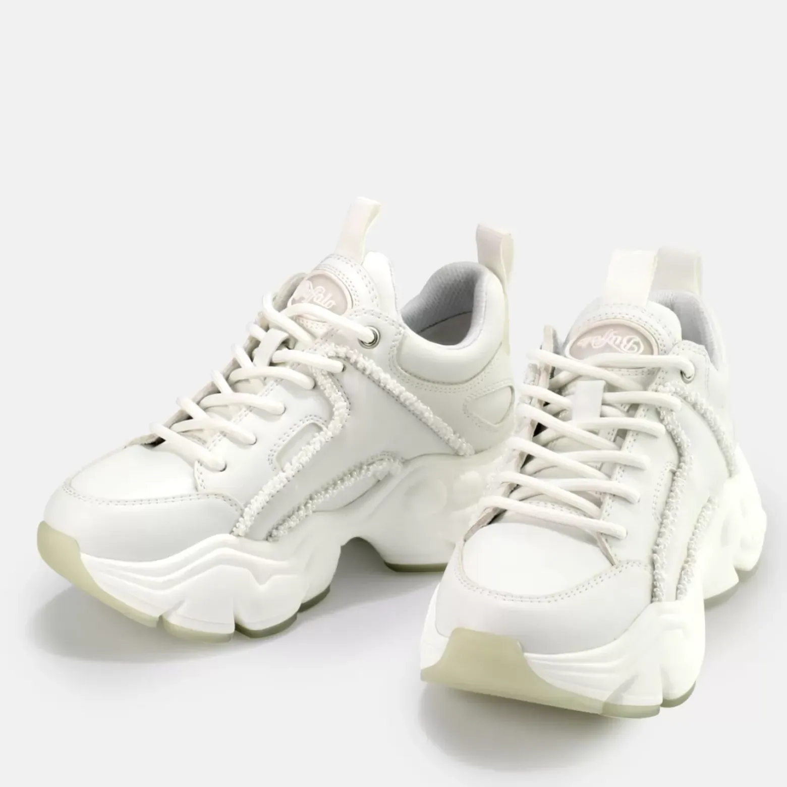 Outlet BUFFALO Binary Pearl Baskets Veganes Blanc