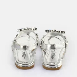 Outlet BUFFALO Capri Dragonfly Sandales Veganese Argent
