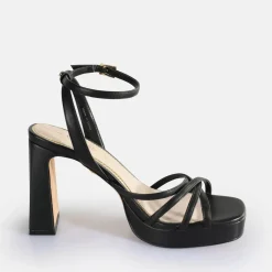 Online BUFFALO Cherry Cage Sandales A Talon Veganes Noir