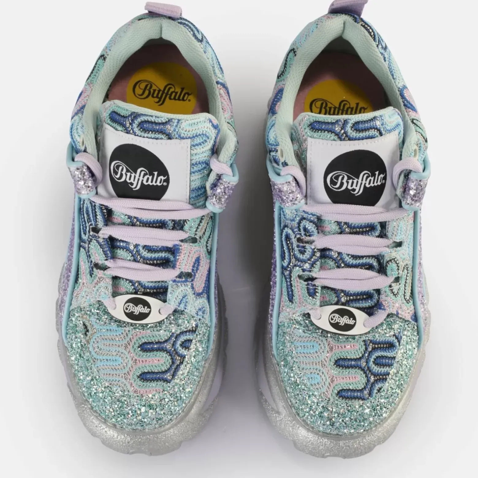 Flash Sale BUFFALO Classic Baskets Basses Aqua Fluo No_Color