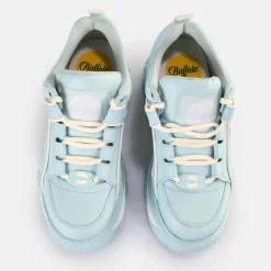 Cheap BUFFALO Classic Baskets Basses Clair Bleu