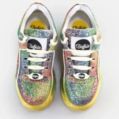 Fashion BUFFALO Classic Baskets Basses Rainbow Multicolore