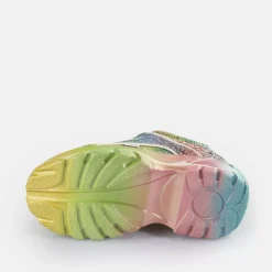 Fashion BUFFALO Classic Baskets Basses Rainbow Multicolore