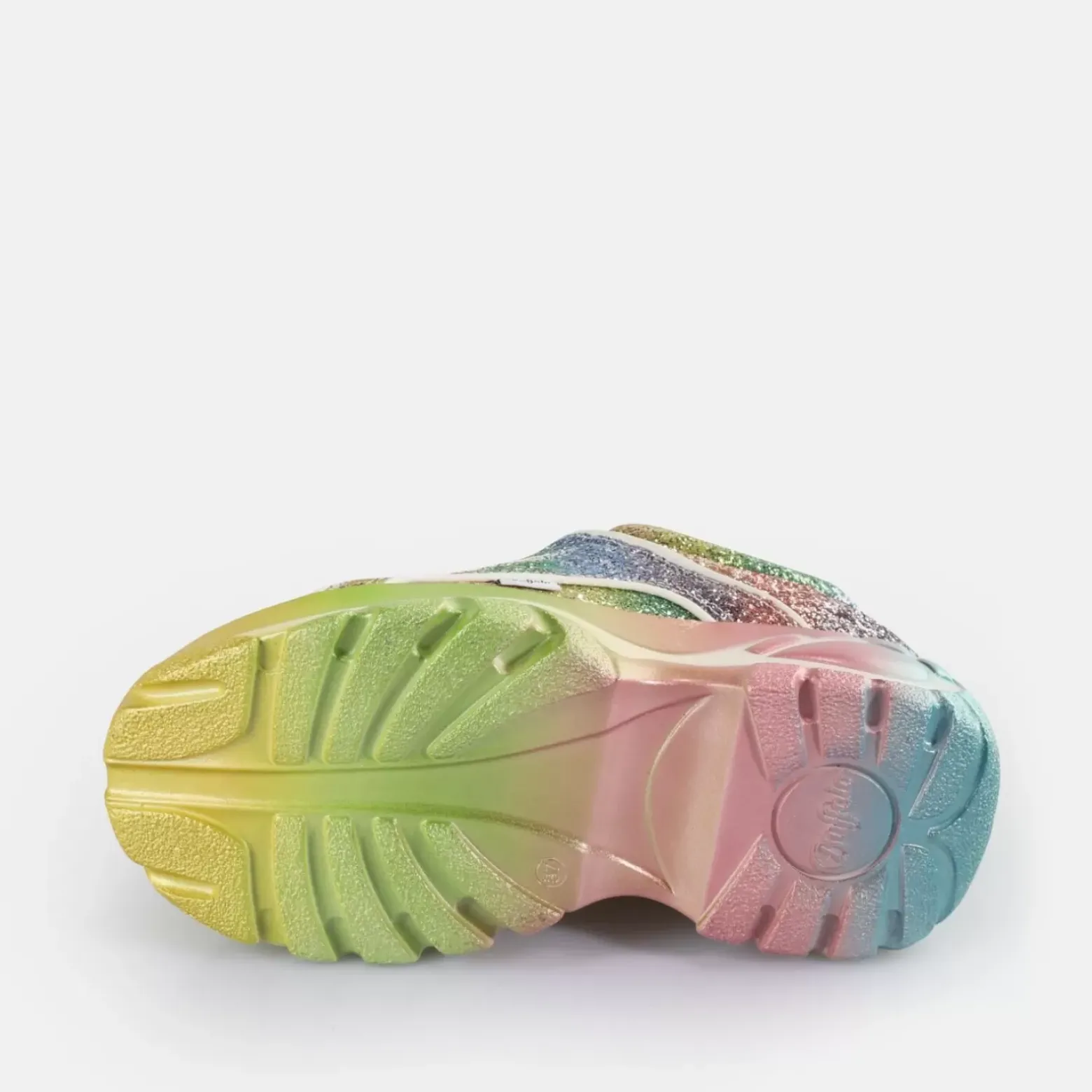 Fashion BUFFALO Classic Baskets Basses Rainbow Multicolore