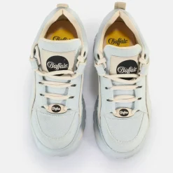 Flash Sale BUFFALO Classic Baskets Basses Veganesclair Denim Bleu