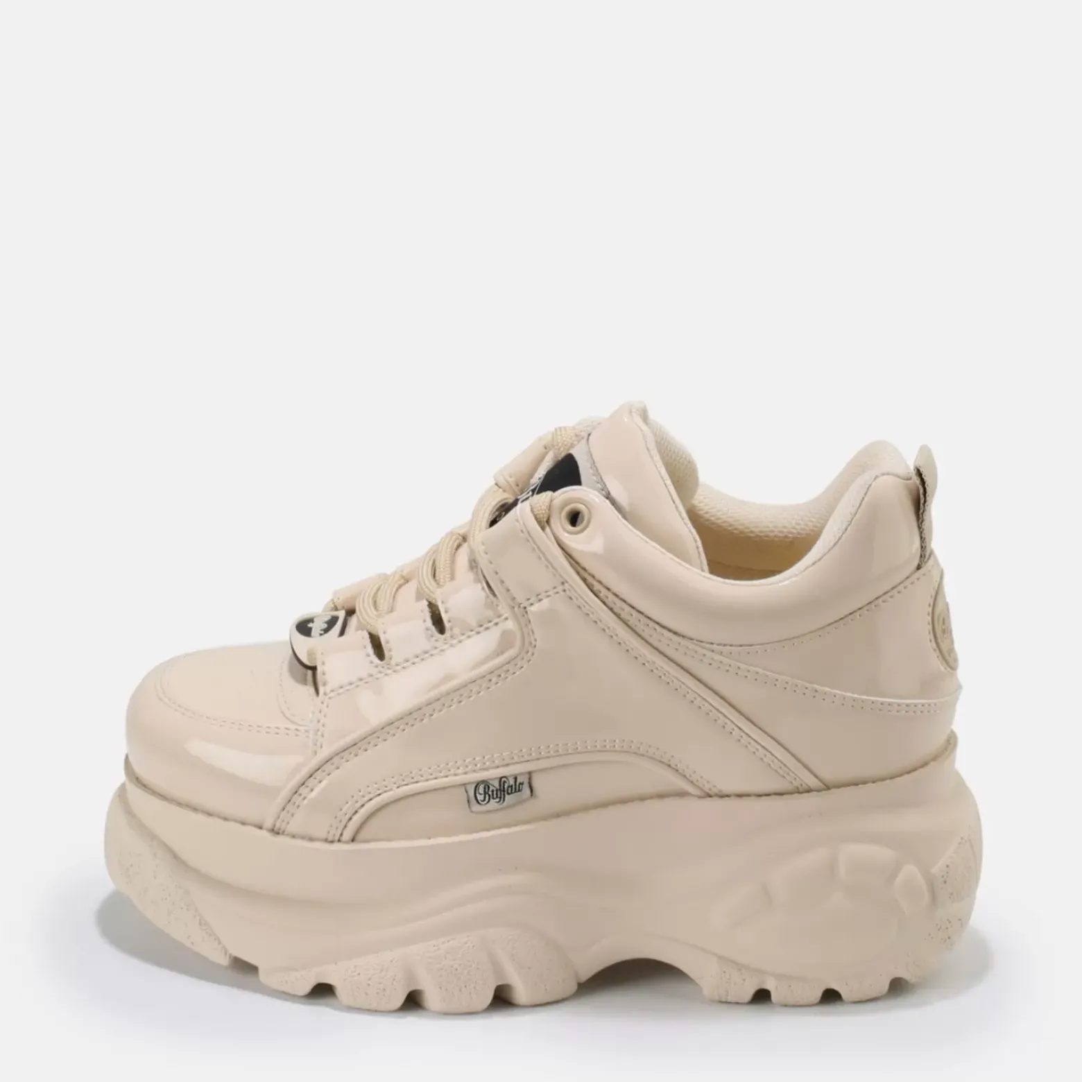 Cheap BUFFALO Classic Baskets Basses Vegan Creme