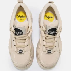 Cheap BUFFALO Classic Baskets Basses Vegan Creme