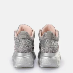 Best BUFFALO Classic Baskets Basses Vegan Rainbow Pink Rose Vif