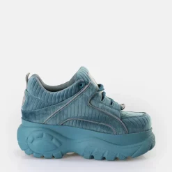 Online BUFFALO Classic Baskets Basses Vegan Petrole Bleu Petrole