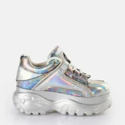 Best Sale BUFFALO Classic Baskets Basses Vegan Mermaid Silver Argent