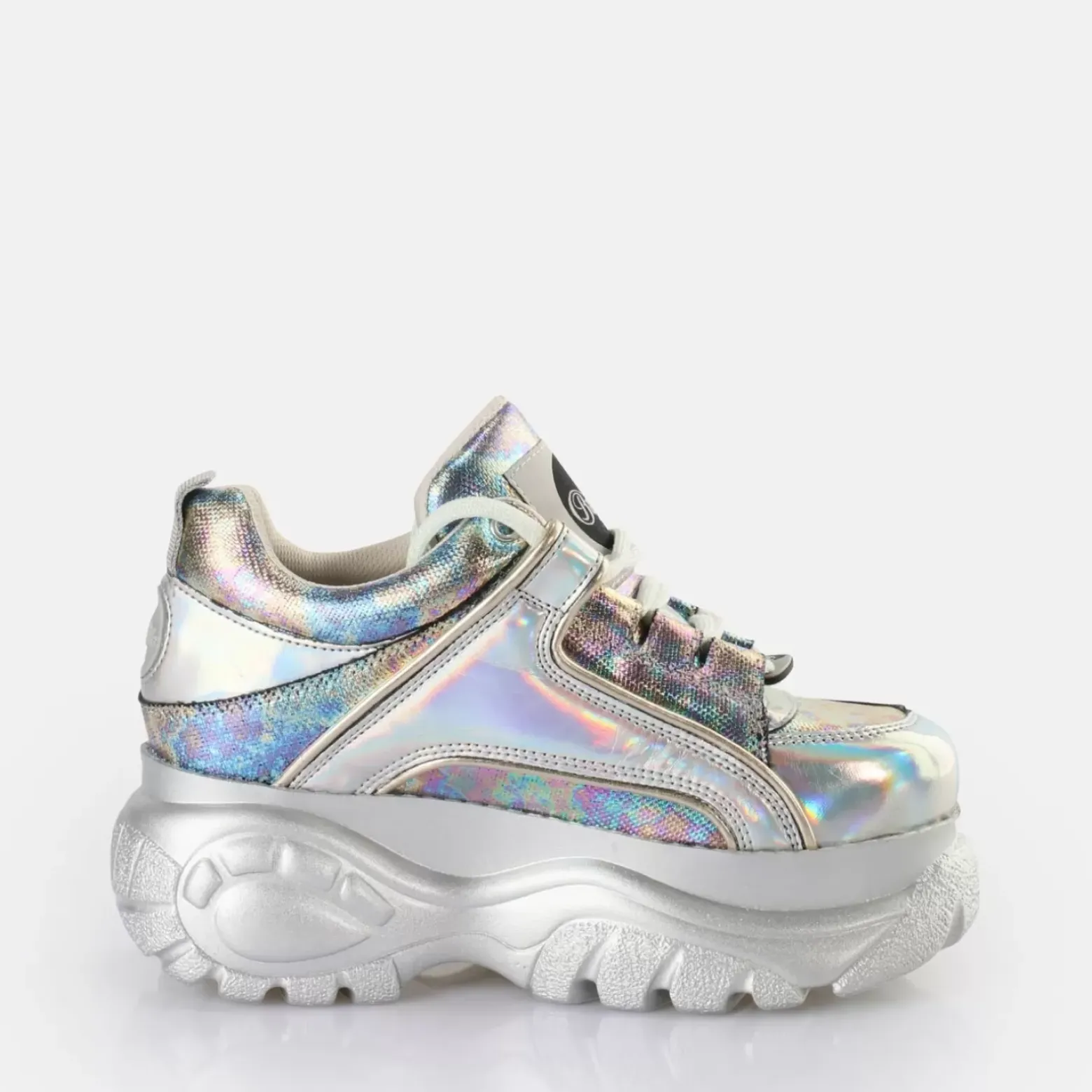 Best Sale BUFFALO Classic Baskets Basses Vegan Mermaid Silver Argent