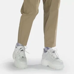 Sale BUFFALO Classic Baskets Homme Cuir Blanc