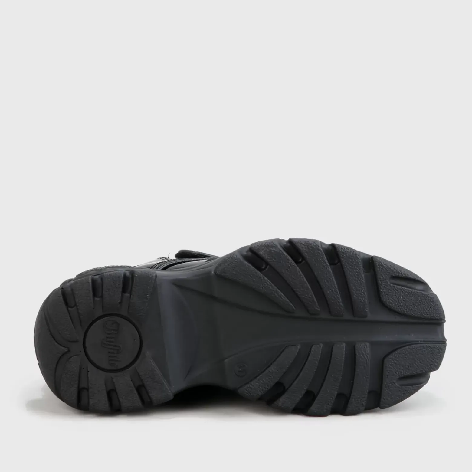 Hot BUFFALO Classic High Men Leather Black Noir