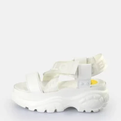 Fashion BUFFALO Classic Snd Sandales A Plateforme Blanc