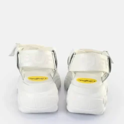 Fashion BUFFALO Classic Snd Sandales A Plateforme Blanc