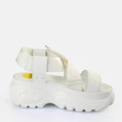 Fashion BUFFALO Classic Snd Sandales A Plateforme Blanc