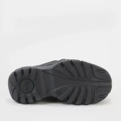 Cheap BUFFALO Classic Sneaker Low Cuir Noir