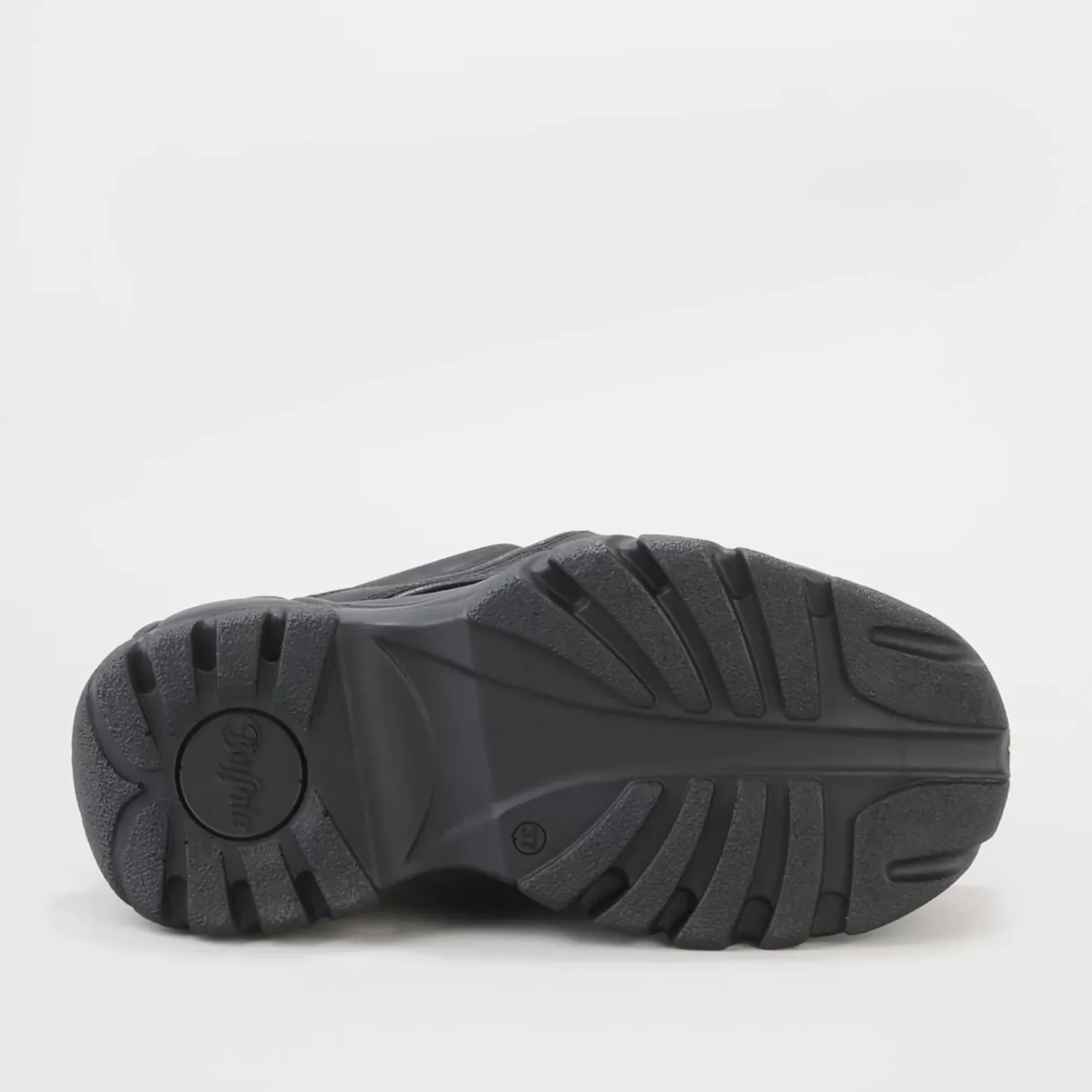 Cheap BUFFALO Classic Sneaker Low Cuir Noir