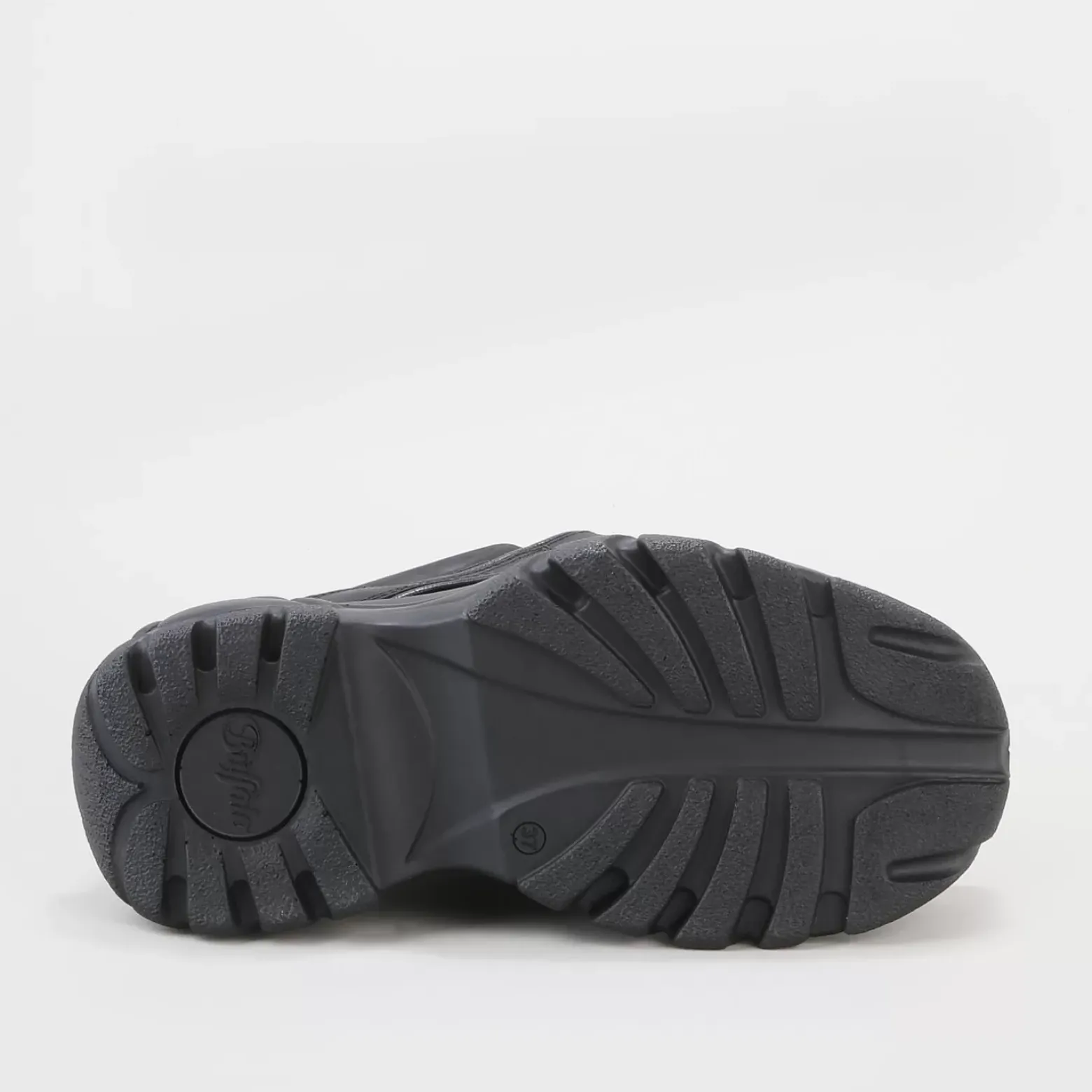 Cheap BUFFALO Classic Sneaker Low Cuir Noir