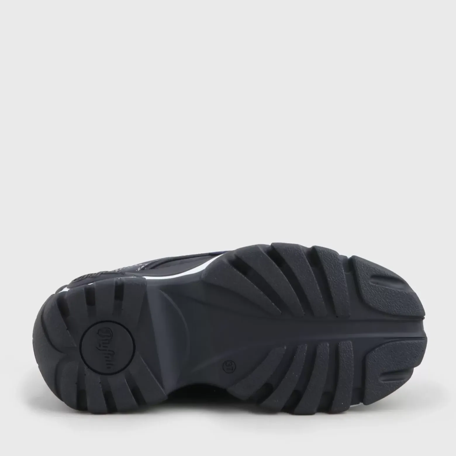 Sale BUFFALO Classique Low Cuir Nubuck Marine Bleu