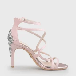 Cheap BUFFALO Claudia Sandales Rose Rose Vif