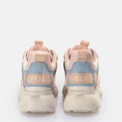 Clearance BUFFALO Cld Chai Baskets Basses Vegan Ciel/Rose Bleu