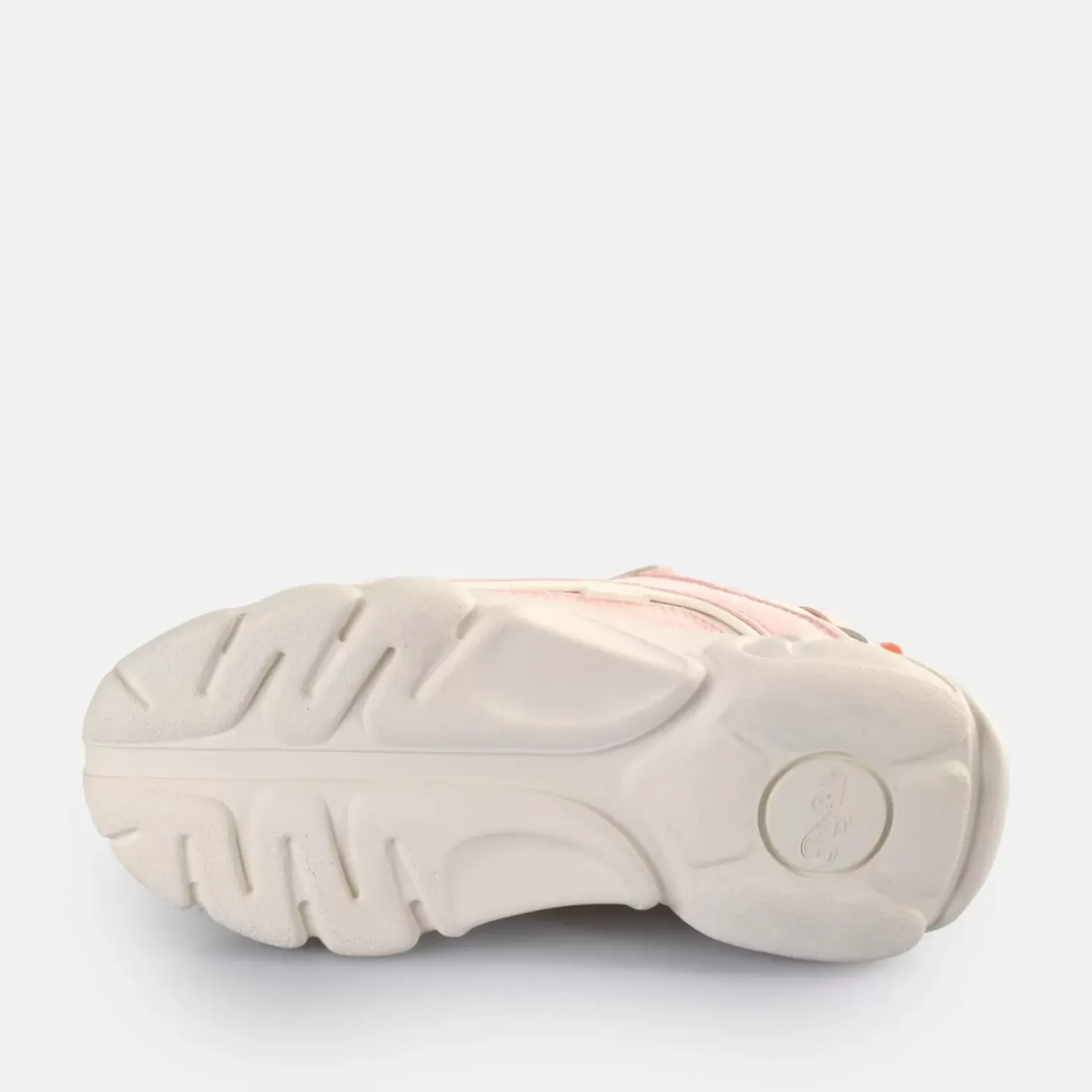 Shop BUFFALO Cld Chai Baskets Basses Veganes/Rose Vif Blanc Casse