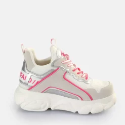 Store BUFFALO Cld Chai Baskets Basses Veganes Gris/ Argente/Rose