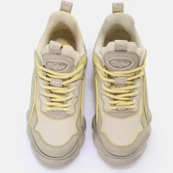 Flash Sale BUFFALO Cld Chai Baskets Basses Vegan/Jaune Creme